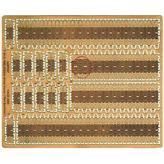 PE-Tracks for T-34 (model 1942) 550mm wide winter tracks (Red Sormo...