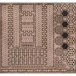 PE-Tracks for BT-7 drive wheels für UM Bausatz, 1/72 - ACE PE7244