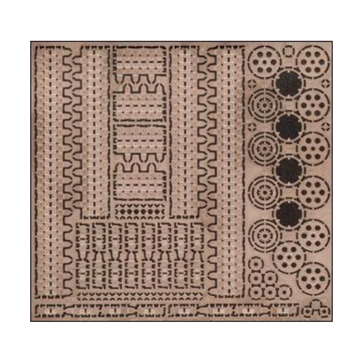 PE-Tracks for BT-7 drive wheels für UM Bausatz - ACE PE7244