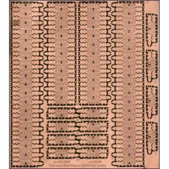 PE-Tracks for T-34 mod.1943 500mm für Dragon, Revell und Unimodel B...