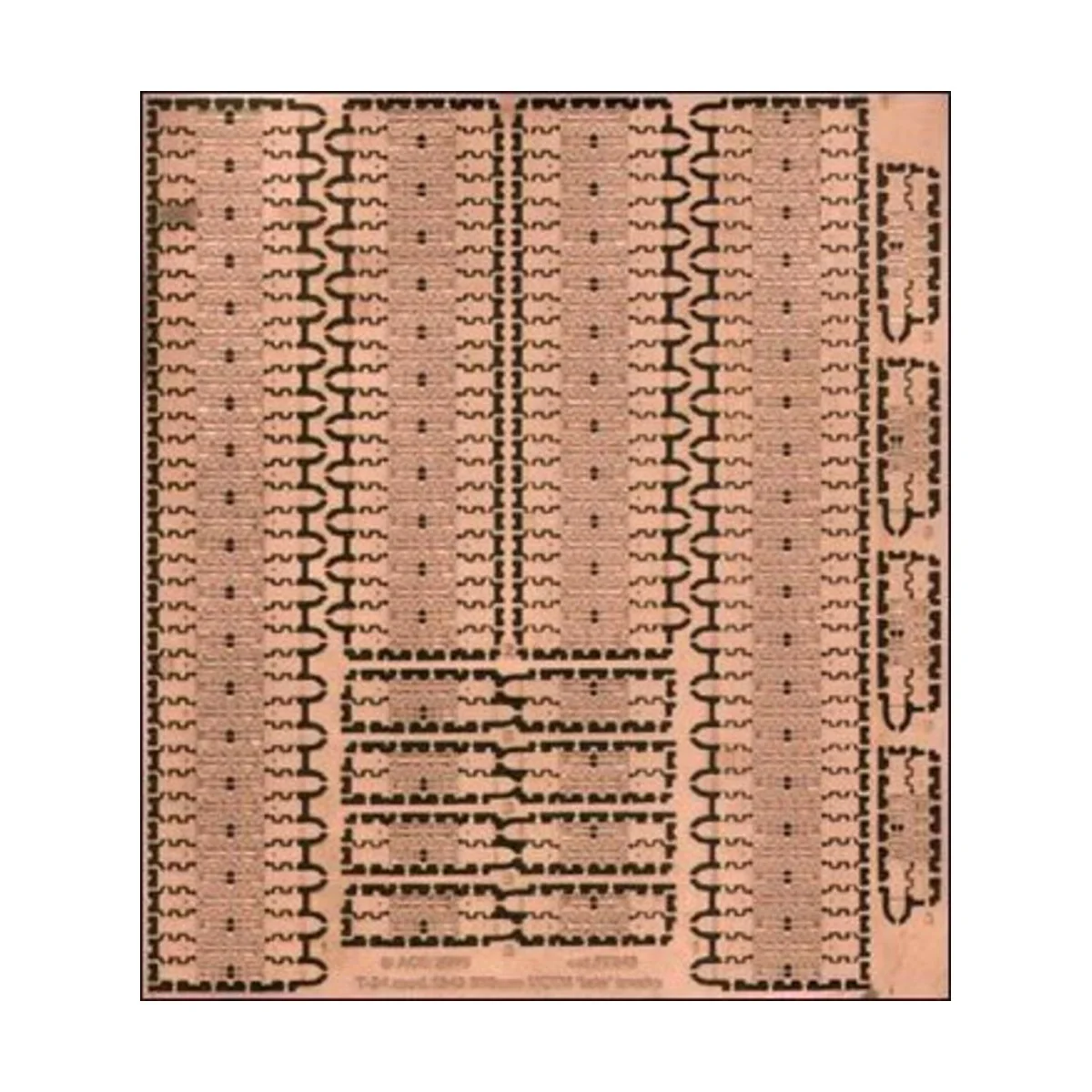 PE-Tracks for T-34 mod.1943 500mm für Dragon, Revell und Unimodel B...