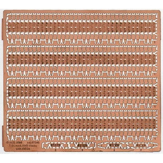 PE-Tracks for T-34 mod.1945 500mm für Dragon, Revell und Unimodel B...