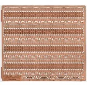 PE-Tracks for T-34 mod.1945 500mm für Dragon, Revell und Unimodel B... PE-Tracks for T-34 mod.1945 500mm für Dragon, Revell und Unimodel B...