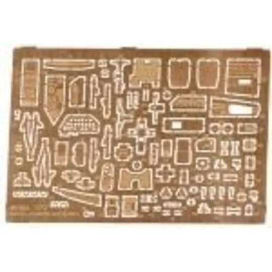 photo-etched set Mi-24A cockpit interior, 1/72 - ACE PE7259