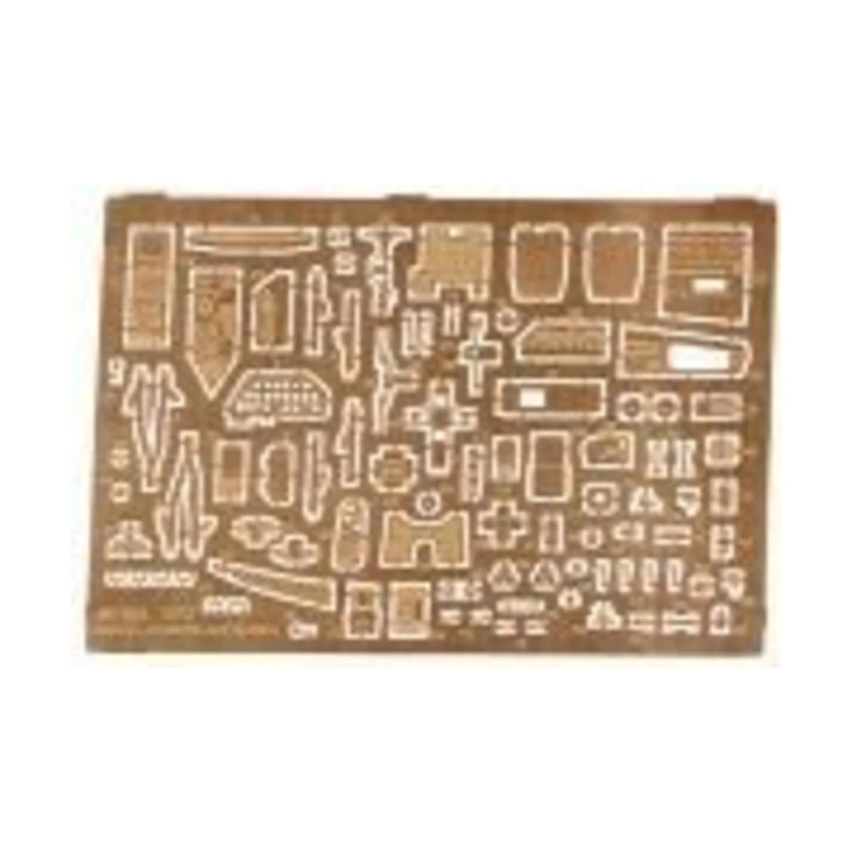 photo-etched set Mi-24A cockpit interior, 1/72 - ACE PE7259