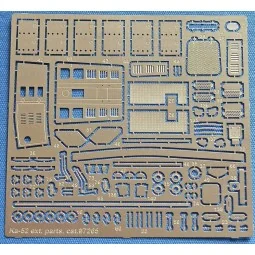 Photo-etched set for Ka-52 helicopter, 1/72 - ACE PE7265