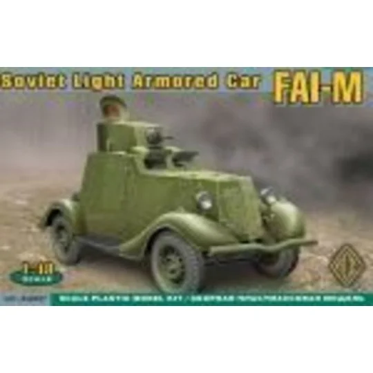 FAI-M Soviet light armored car, 1/48 - ACE ACE48107