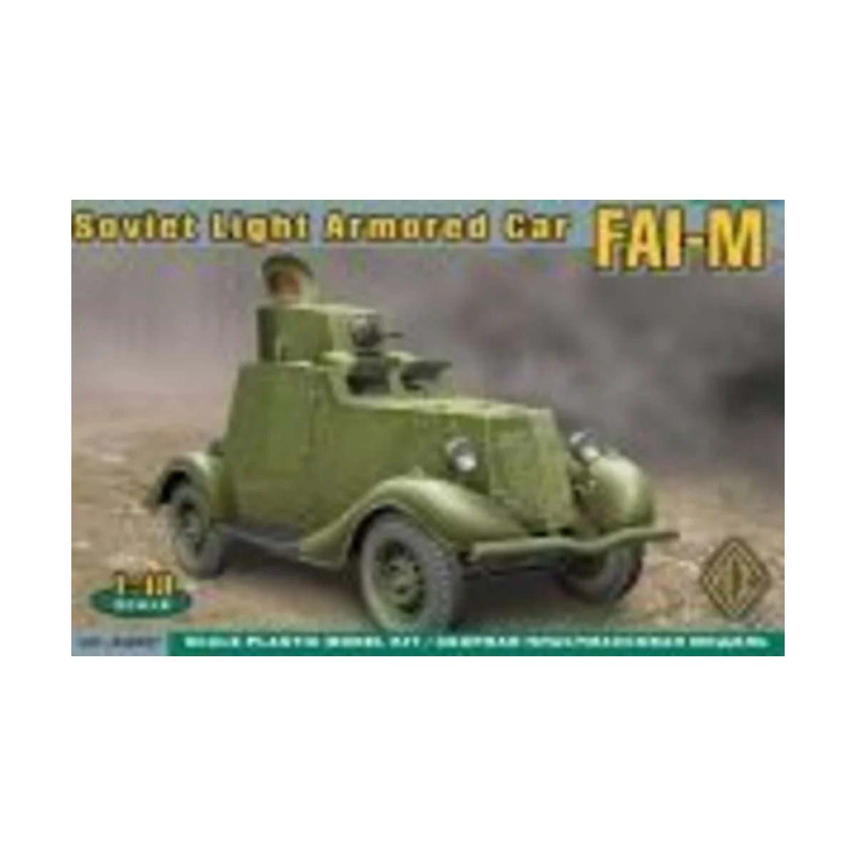 FAI-M Soviet light armored car, 1/48 - ACE ACE48107