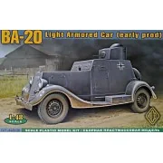 BA-20 light armored car, early prod., 1/48 - ACE ACE48108 BA-20 light armored car, early prod., 1/48 - ACE ACE48108
