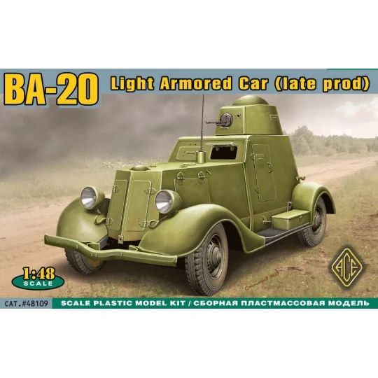 BA-20 light armored car,late prod. - ACE ACE48109