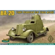 BA-20 light armored car, late prod., 1/48 - ACE ACE48109 BA-20 light armored car, late prod., 1/48 - ACE ACE48109