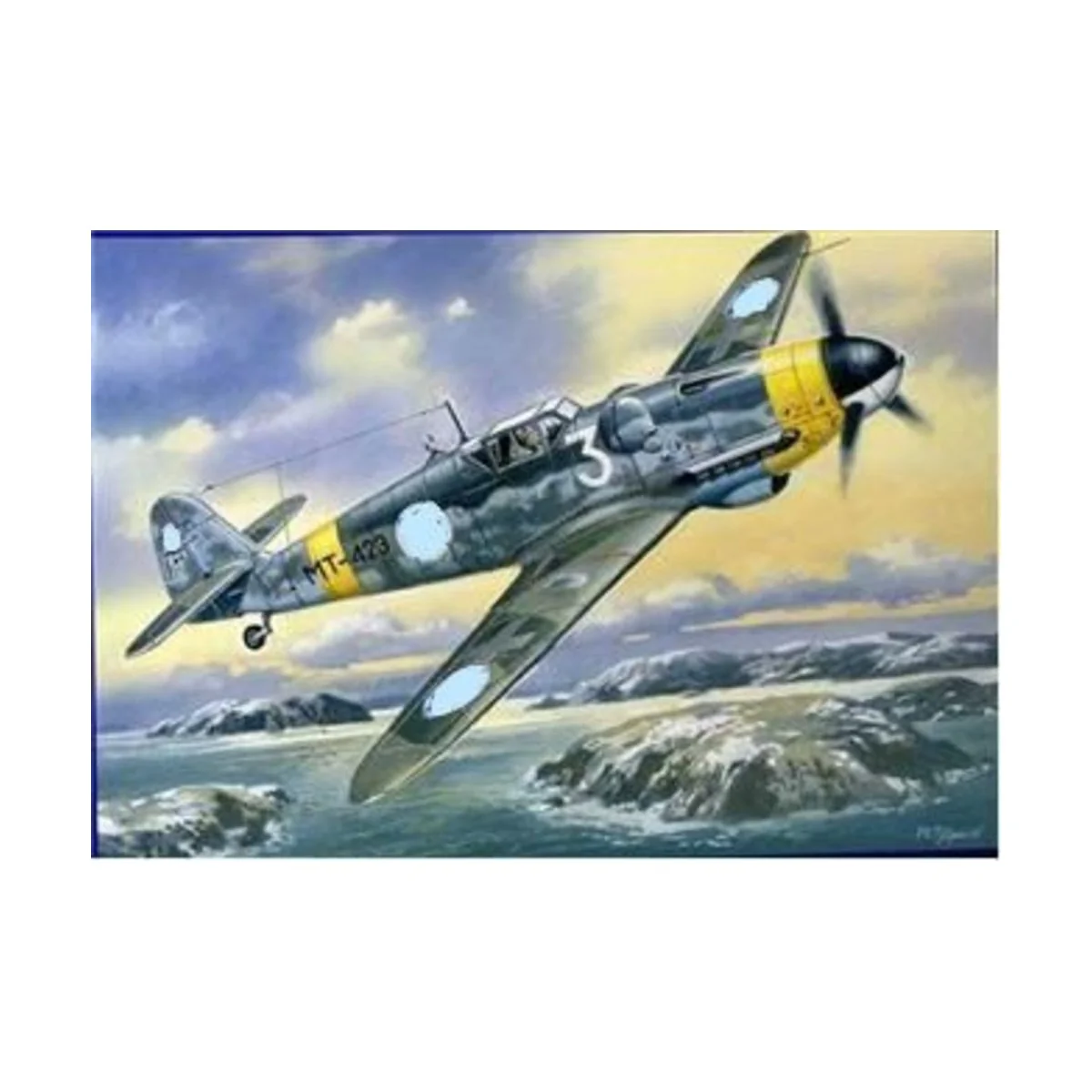Messerschmitt Bf 109G-6/R3 (Finish AirForce) - Unimodels UM432