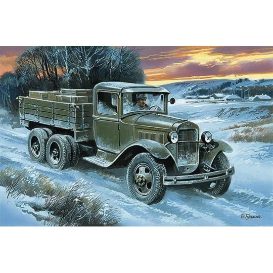 Soviet truck GAZ-AAA - Unimodels UM503
