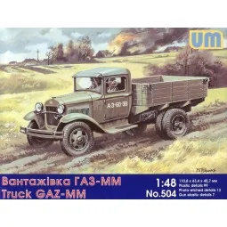 GAZ-MM Soviet truck, 1/48 - Unimodels UM504