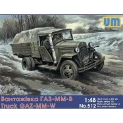 GAZ-MM-W Soviet truck, 1/72 - Unimodels UM512 GAZ-MM-W Soviet truck, 1/72 - Unimodels UM512