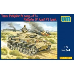 Panzer IV Ausf F1 tank - Unimodels UM544