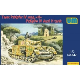 Panzer IV Ausf H tank - Unimodels UM547