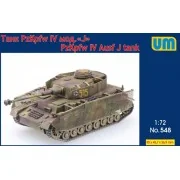 Panzer IV Ausf J tank - Unimodels UM548
