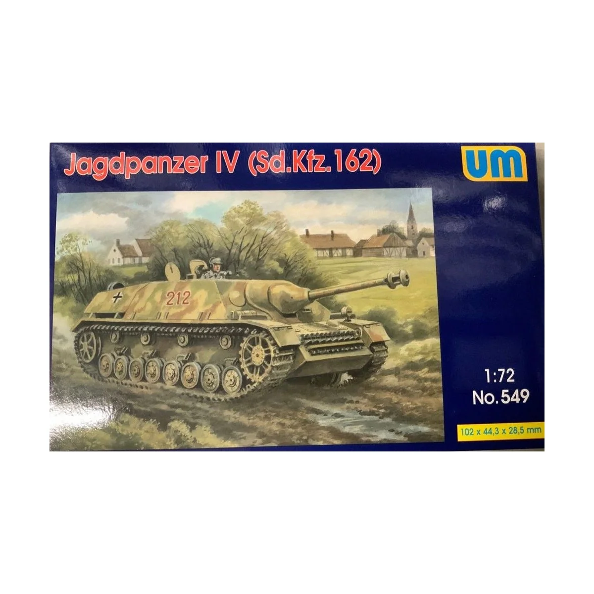 Jagdpanzer IV (Sd.Kfz.162) - Unimodels UM549
