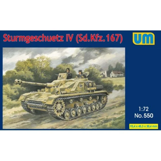 Sturmgeschutz IV (Sd.Kfz.167) - Unimodels UM550