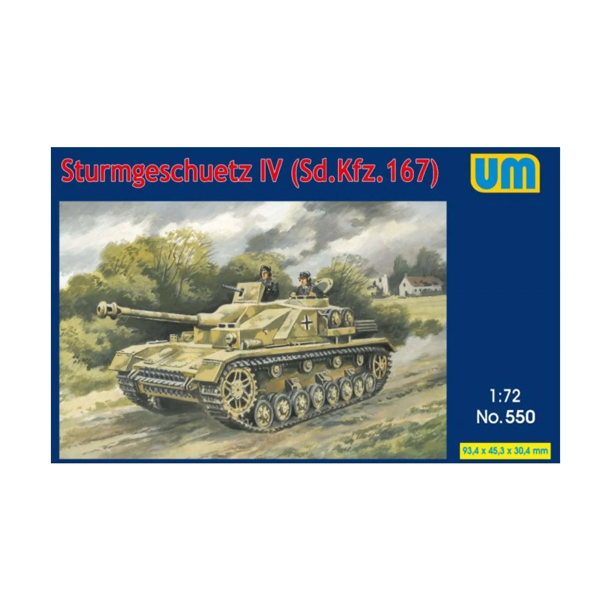 Sturmgeschutz IV (Sd.Kfz.167) - Unimodels UM550