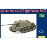 Panzer IV/70 8, 8cm Pak43L/71 Fgst, 1/72 - Unimodels UM554 Panzer IV/70 8, 8cm Pak43L/71 Fgst, 1/72 - Unimodels UM554