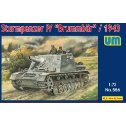 Sturmpanzer IV "Brummbar", 1943, 1/72 - Unimodels UM556
