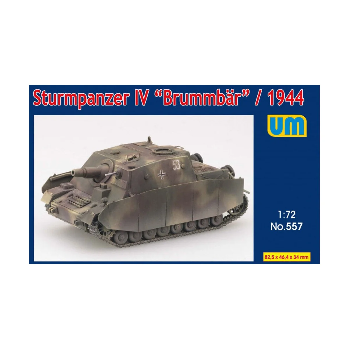 Sturmpanzer IV "Brummbar", 1944 - Unimodels UM557