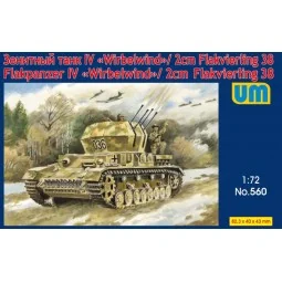 Flakpanzer IV "Wirbelwind"/2cm Flakvierling 38 - Unimodels UM560