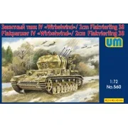 Flakpanzer IV "Wirbelwind"/2cm Flakvierling 38, 1/72 - Unimodels UM560