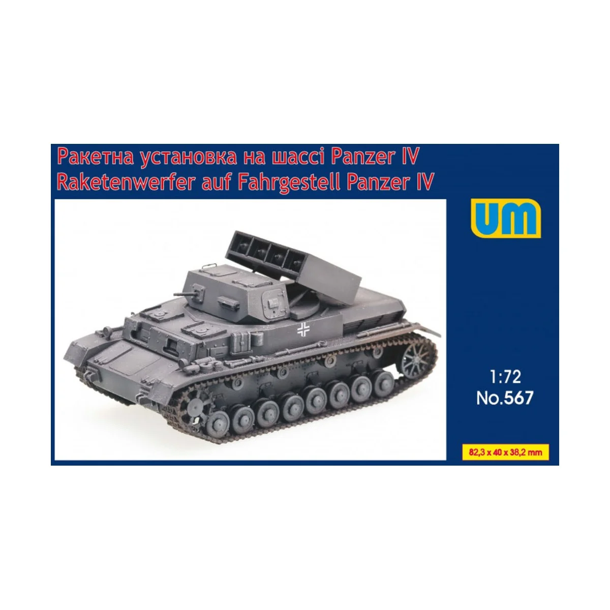Raketenwerfer auf Fahrgestell Pz.Kpfw IV - Unimodels UM567