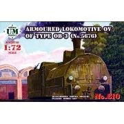 Armored locomotive OV of type OB-3, 1/72 - Unimodels UMT610 Armored locomotive OV of type OB-3, 1/72 - Unimodels UMT610