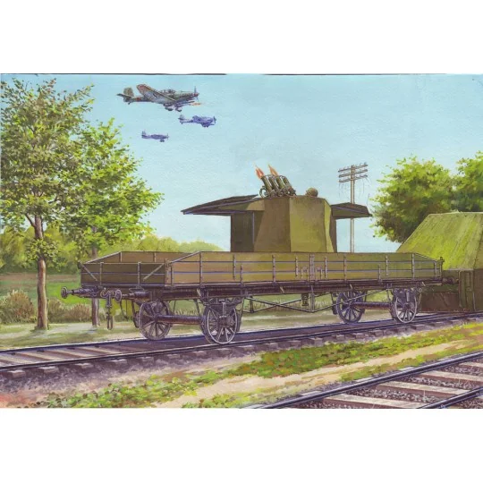 SAM-AT platform, 1/72 - Unimodels UMT617