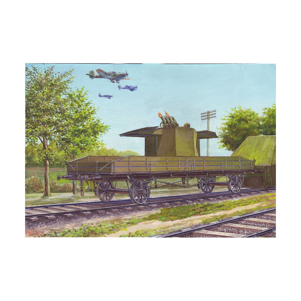 SAM-AT platform, 1/72 - Unimodels UMT617