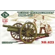 Russian Trekhdyujmovka 3inch gun, 1902, 1/72 - Unimodels UMT623