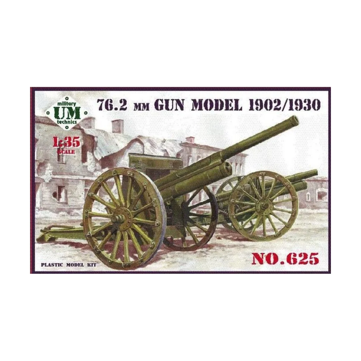 76,2mm gun, model 1902/1930 - Unimodels UMT625