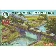 Armored train Dzerzhinets, 1/72 - Unimodels UMT637
