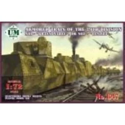 Armored train No1 Krasnoyarec´or No2 Yen - Unimodels UMT647