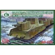 Experimental motorized armored car D-2, 1/72 - Unimodels UMT649