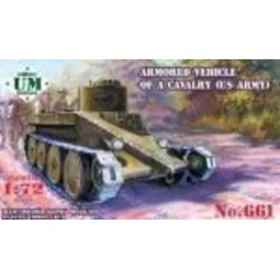 U.S. armored vehicle of a cavalry, 1/72 - Unimodels UMT661