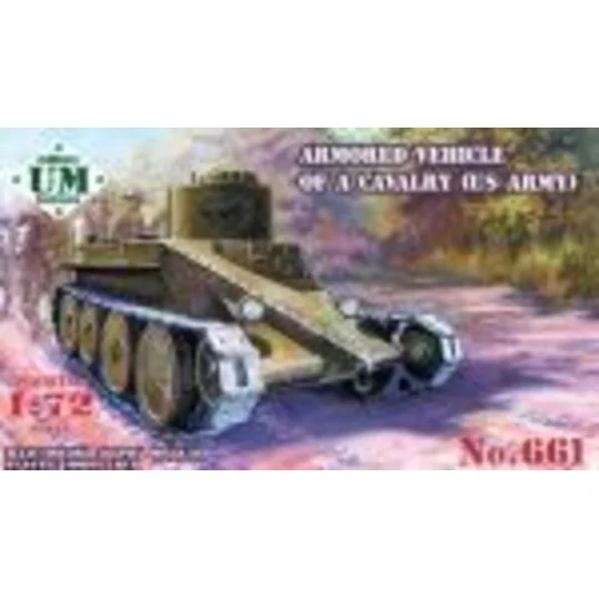 U.S. armored vehicle of a cavalry, 1/72 - Unimodels UMT661 U.S. armored vehicle of a cavalry, 1/72 - Unimodels UMT661