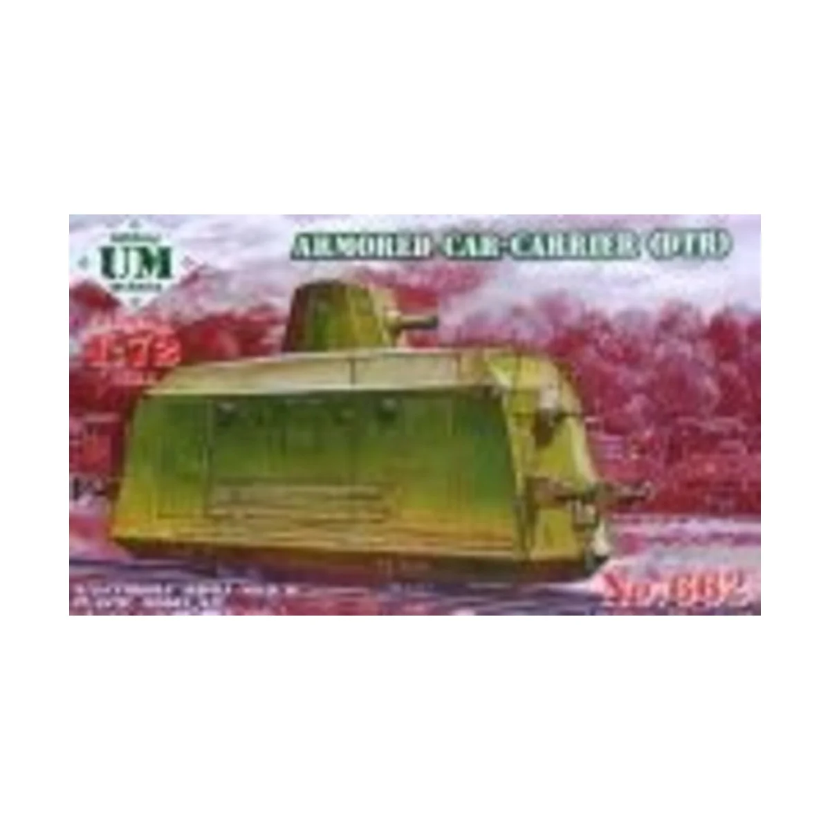 Armored car-carrier (DTR), 1/72 - Unimodels UMT662