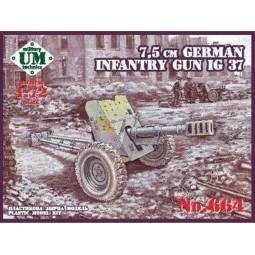 75mm German infantry gun IG 37, 1/72 - Unimodels UMT664
