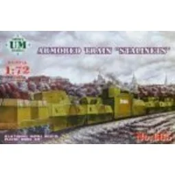 Armored train "Stalinets", 1/72 - Unimodels UMT665
