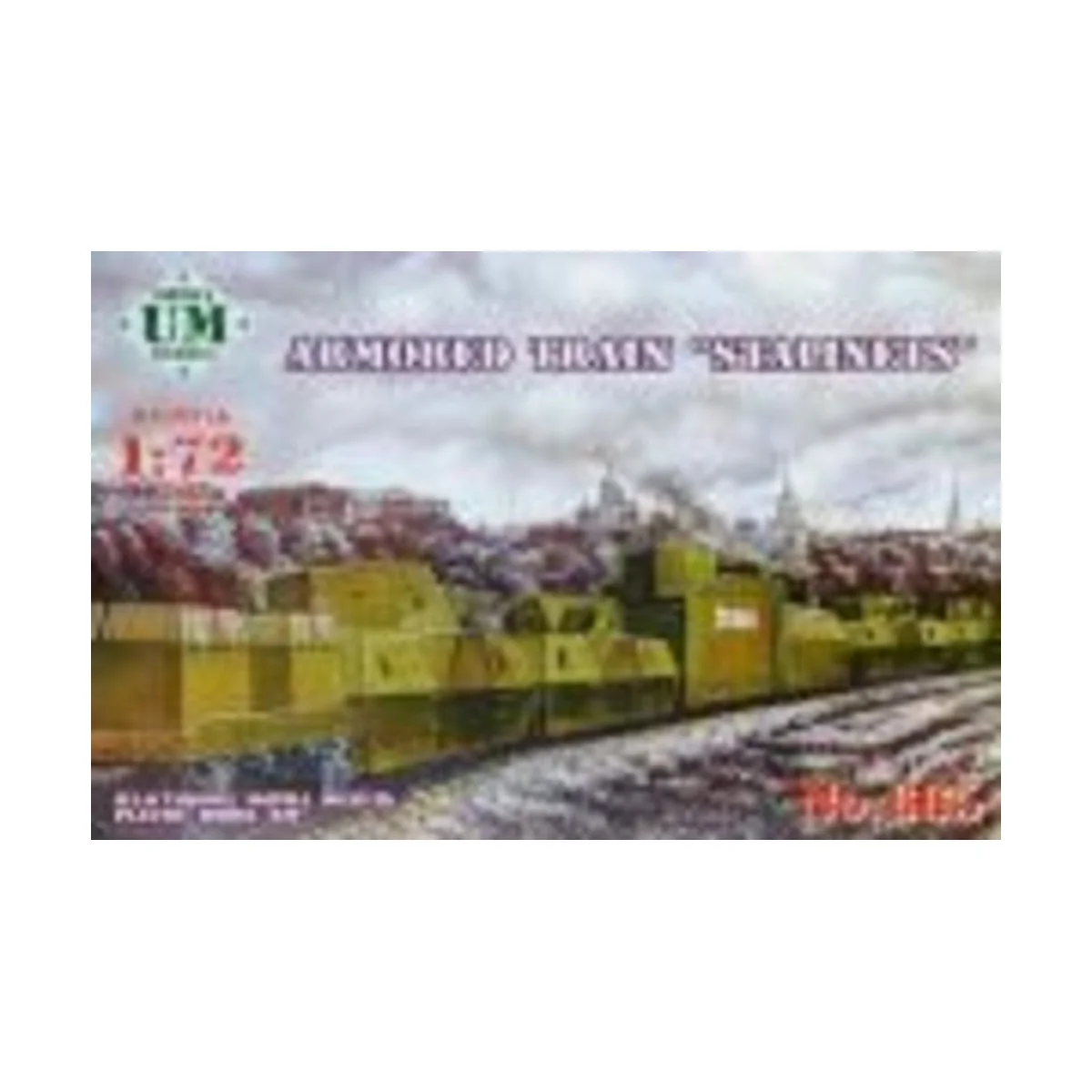 Armored train "Stalinets", 1/72 - Unimodels UMT665 Armored train "Stalinets", 1/72 - Unimodels UMT665