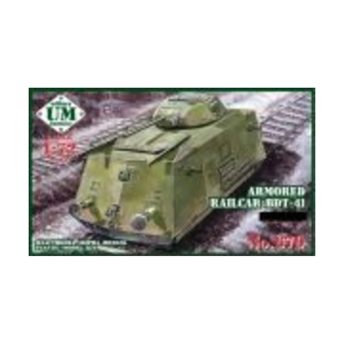 Armored railcar BDT-41 - Unimodels UMT670