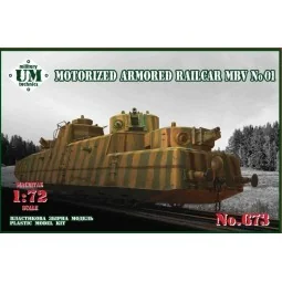 Motorized armored railcar MBV No.01 - Unimodels UMT673