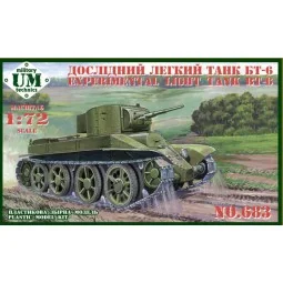 BT-6 Experimental light tank, 1/72 - Unimodels UMT683