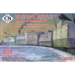 Iliya Muromets" the legendary armored train of WWII - Unimodels UMT698