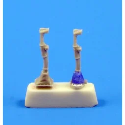 Bf 109E/F/G/K control Column für Hasegawa Bausatz, 1/32 - CMK 129-Q...